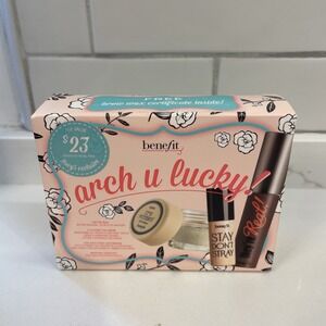 Benefit Arch U Lucky Set Mascara Primer Eye Cream Travel Mini Size New